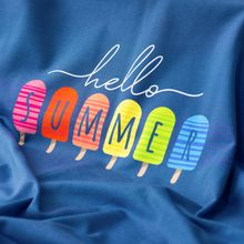 Paneel tricot 'Hello Summer'